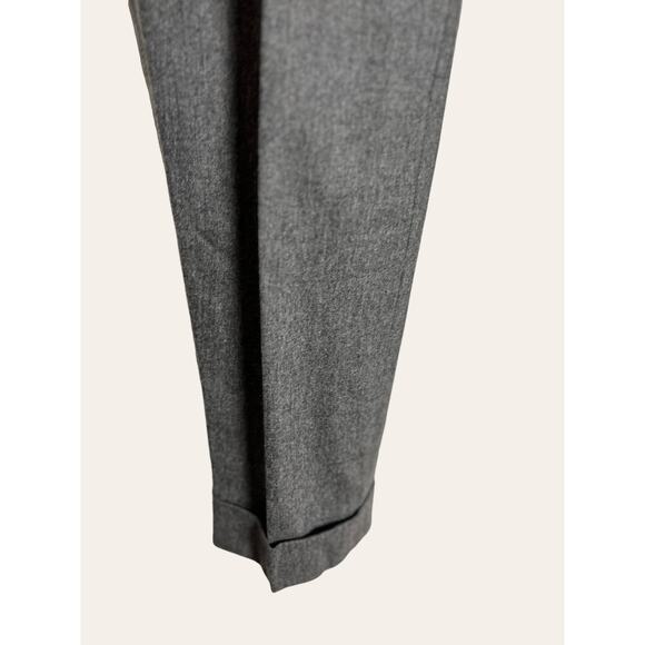 Eleventy Gray Wool Pleated Front Straight Leg Trouser Dress Work Pants Size 36US - Picture 3 of 8
